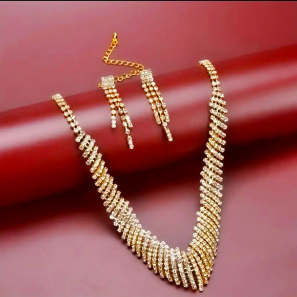 Necklace set 18k Gold plated - Picture 4 of 5